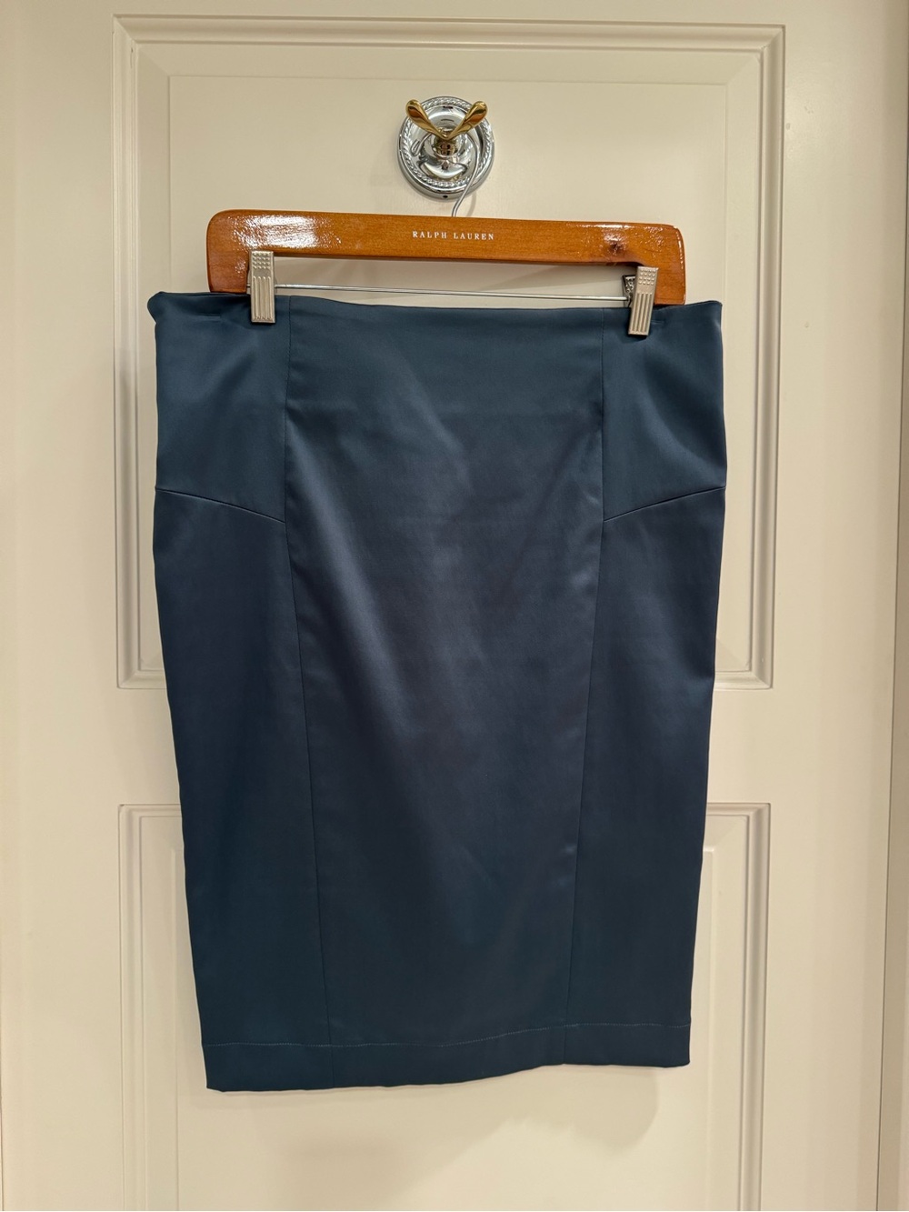 Just Cavalli Vintage Navy Pencil Skirt
